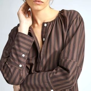 🆕 EVERLANE The Silky Cotton Balloon Sleeve Top